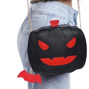 Halloween pumpkin purse
